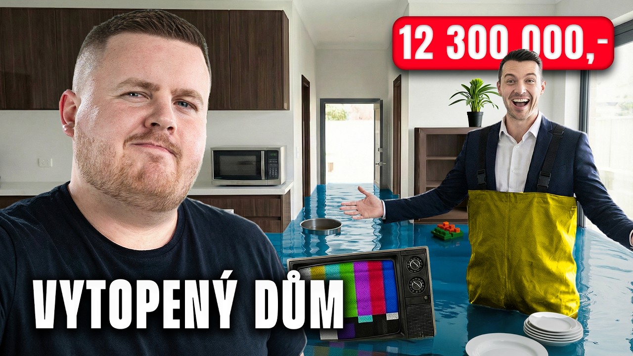 Zatajená povodeň u domu na prodej